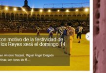 El cachondeíto de la fecha de la corrida de la Virgen de los Reyes Anuncio oficial de la corrida para la noche del 14 de agosto a día de hoy en la web de la empresa.